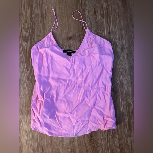 Something Navy Tops - Bubble gum pink tank